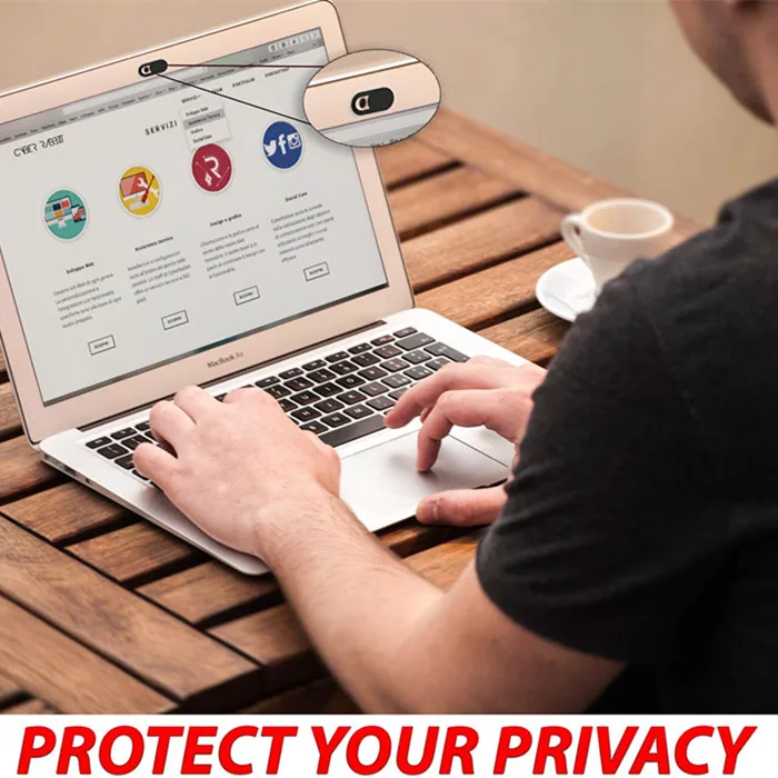 2023 Customized Logo ABS Slim Phone Camera Webcam Cover Universal Phone Webcam Cover for Laptop