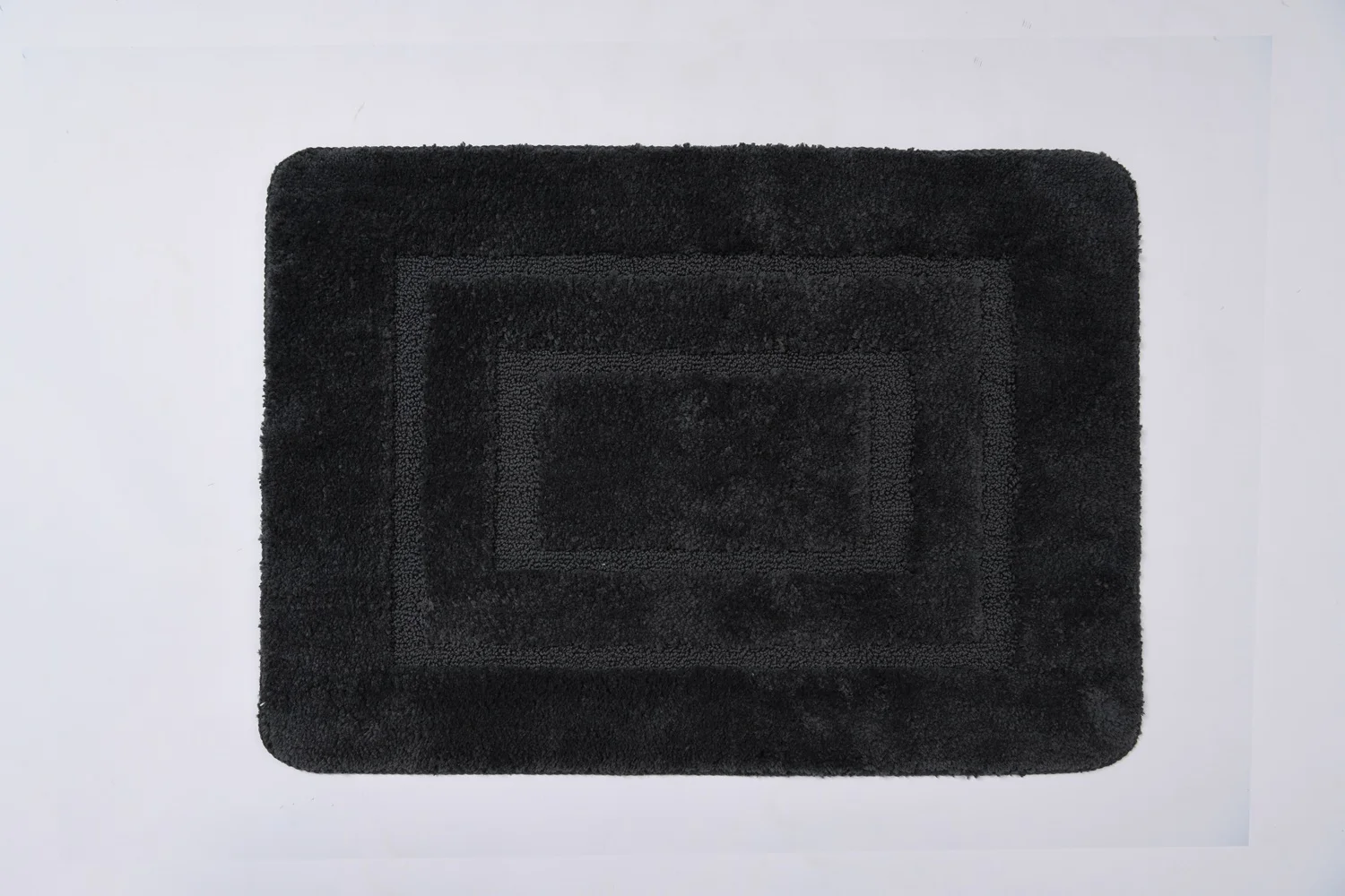 Luxury microfiber chenille bag mat, polyester bath rug