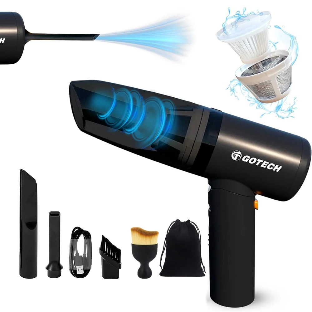 High Quality Cleaning Car Wireless Cordless Hepa Filter Portable Vacuum Cleaner Powerful Garbage Vacuum Cleaner For Car