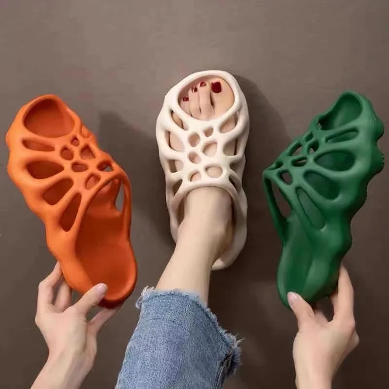  Шлепанцы Yeezy на заказ для мужчин и женщин Аутентичные Мультяшные шлепанцы с покрытием домашние тапочки оригинальные сланцы розового