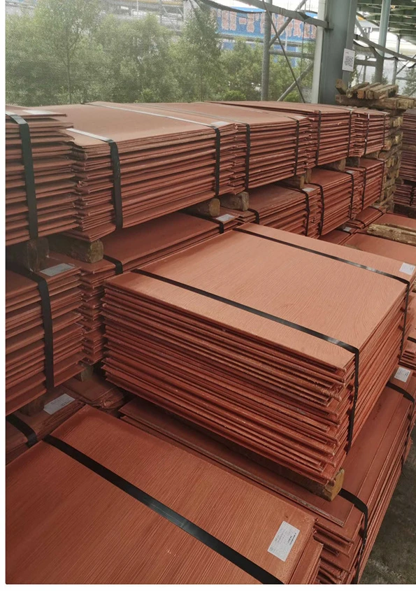 manufacturers direct sale of high purity copper cathode 99.99 high purity electrolytic copper cathode
