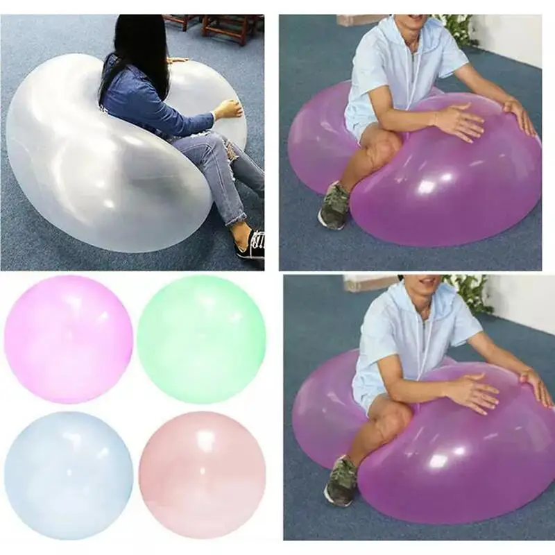 Bubble Ball Balloon Inflatable Ball Games Toys Air Or Water Filled Bubble Ball For Summer Toy