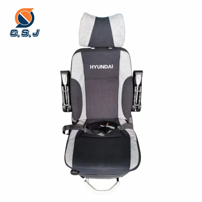 Construction Machinery Parts Excavator Operator Seat Assy For Hyundai Kobelco hitachi Doosan Excavator