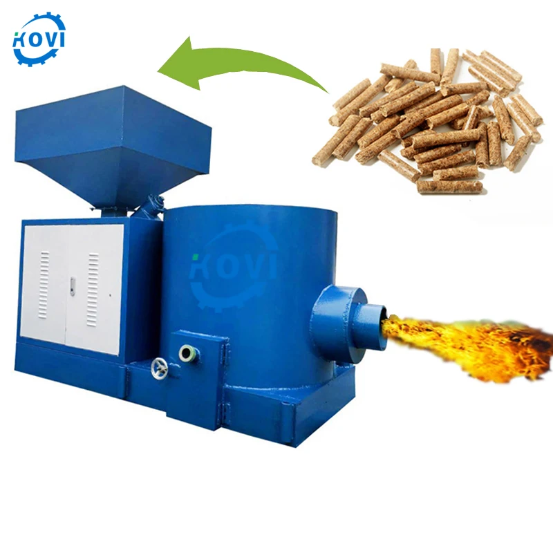 Factory price biomass gasifier wood pellet burner making machine gasification for boiler