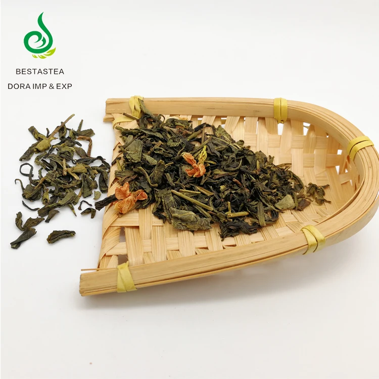Superfine Bubble Tea Drink Raw Material Organic Jasmine Flavored Tea Jasmine Tea Fujian Chinese