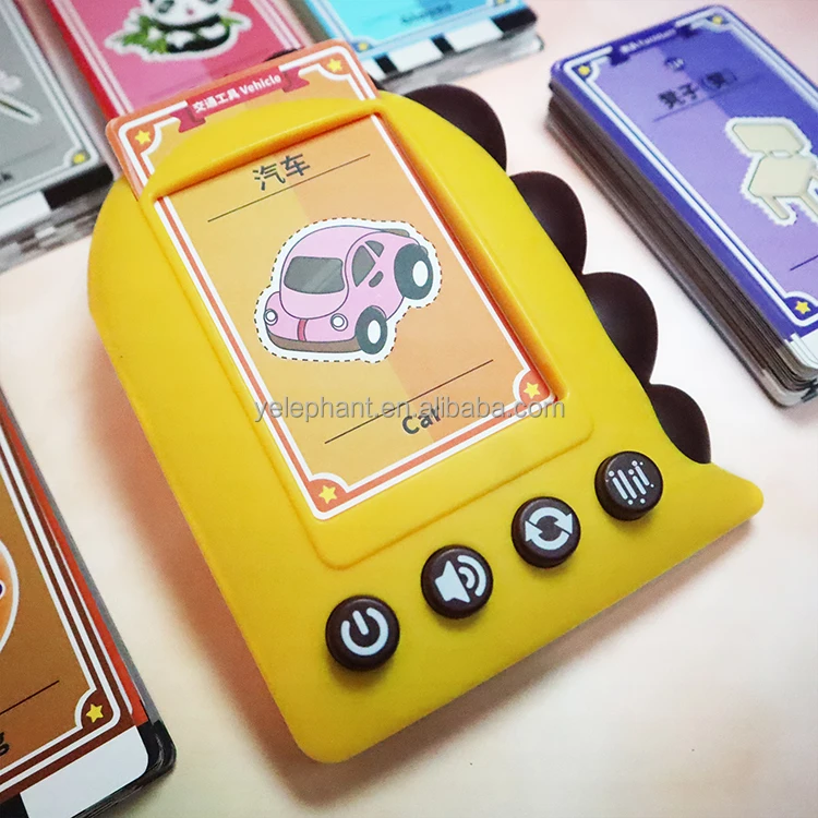 Kids Talking Flash Cards Drawing Lcd Writing Tablet With 112 Talking Flash Cards
