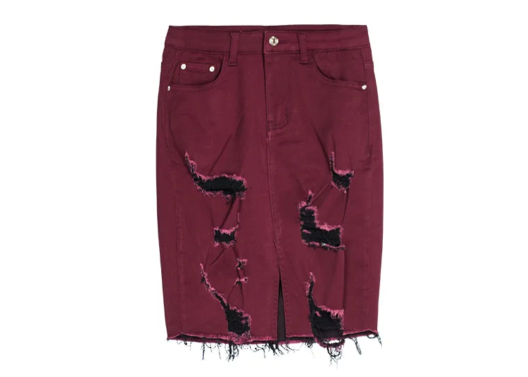 Manufacture women  denim jeans short skirt for young girl