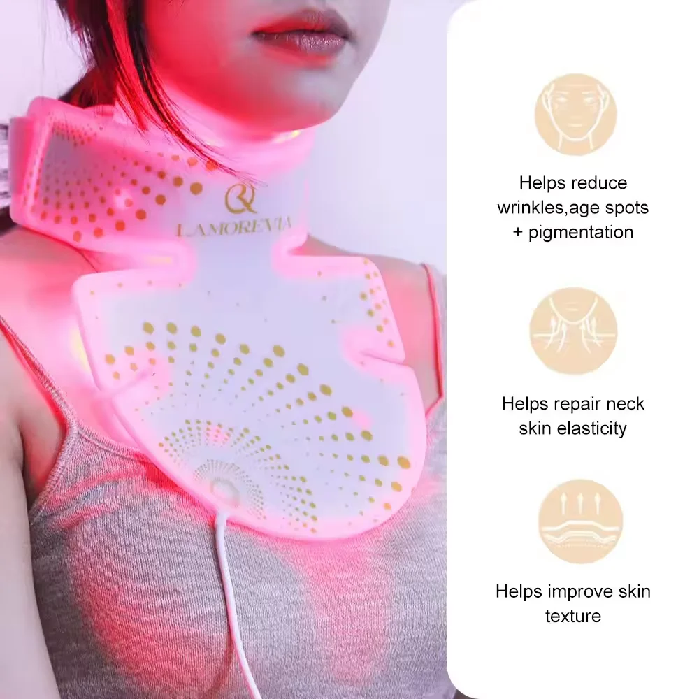 wireless led face mask red light therapy with eye protection cushion lightweight soft silicone anti aging led light therapy mask