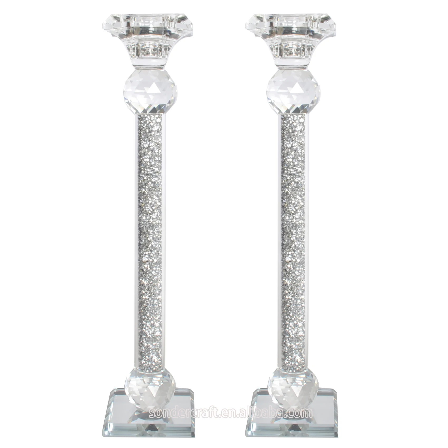 Модный дизайн OEM Доступный Цветной Стеклянный Подсвечник