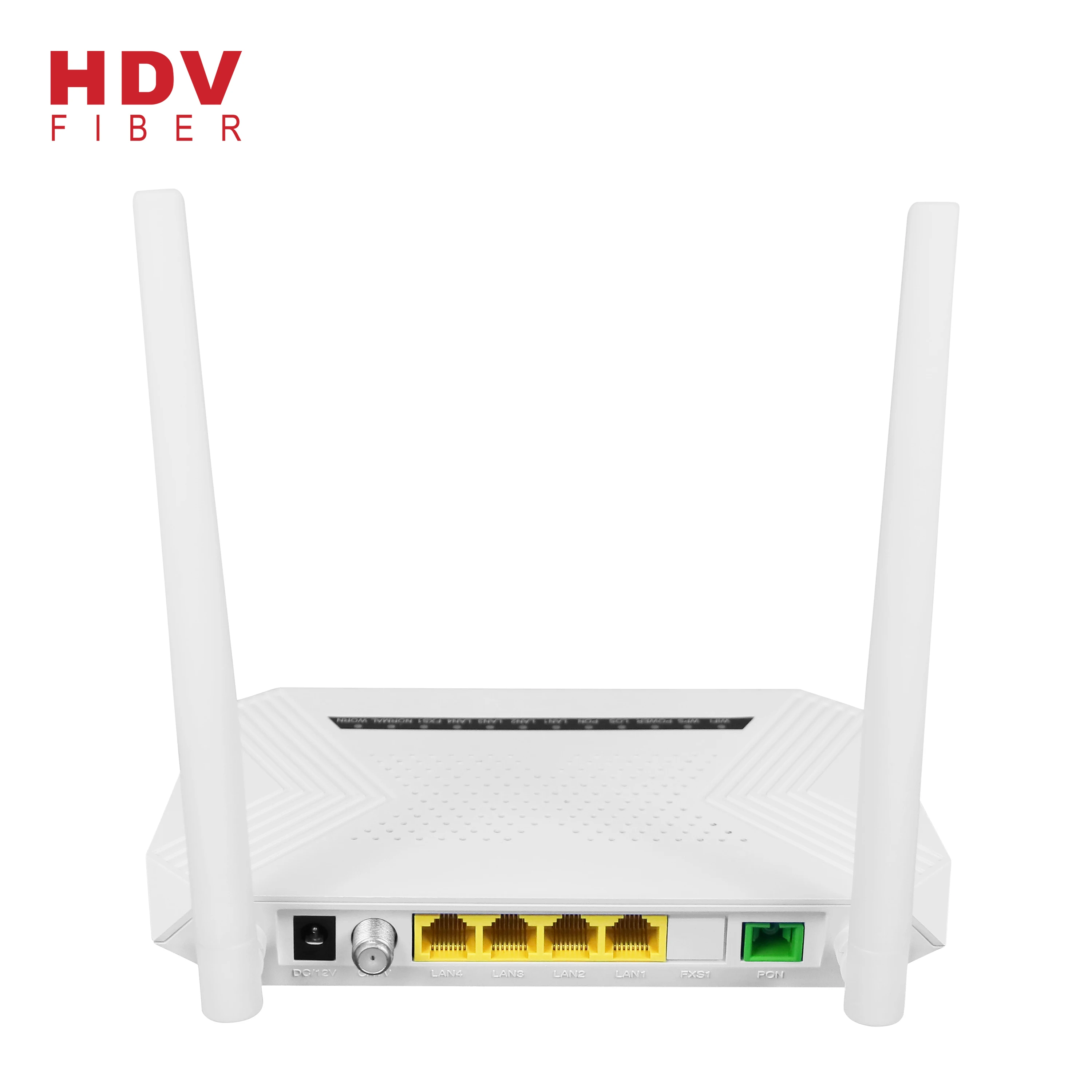 Shape ID Customization Fiber Optic Equipment iptv 4 lan Port 1ge+3fe+wifi+catv Xpon Onu