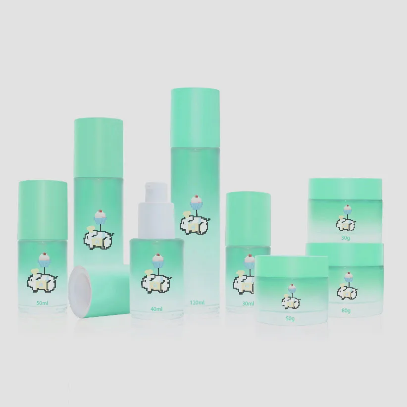 Cosmetic  PET plastic hand lotion wash liquid foaming soap bottles hair oil shampoo spray bottles