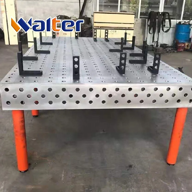 3D welding table with fixture jigs stops supports accessories in stock OEM 3D welding table