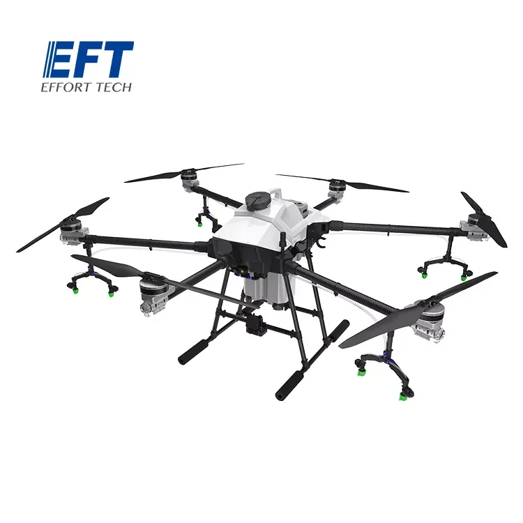 NEW EFT G620 6 Axis 20L 20KG Agricultural Spray Drone 5L 8L Pump With Hobbywing X9 Power System agriculture spray pump