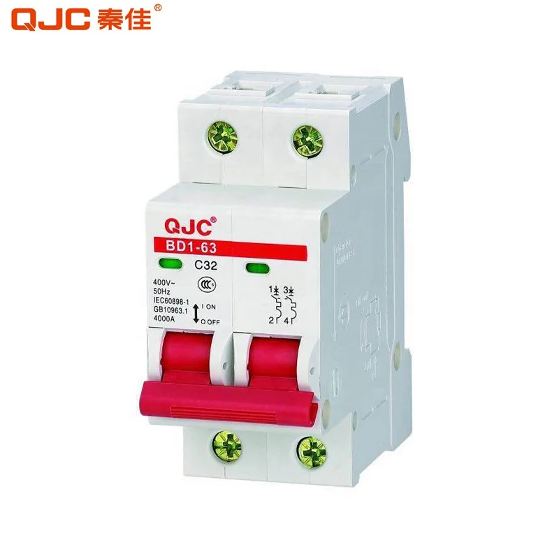  QJC поставить BD1-63 50 Гц 230/400V однополюсный 32A Автоматический выключатель