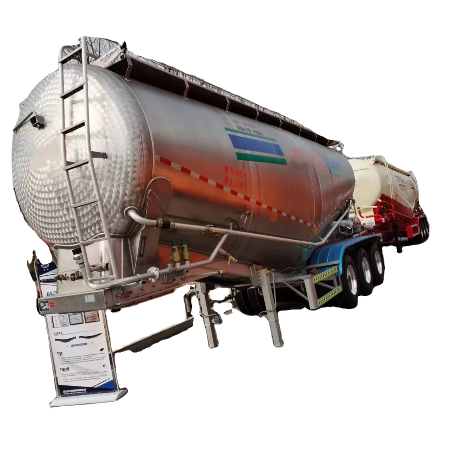 China ccq Factory direct selling Oil Tanker Truck 40T 60T 3 axle  Tanker tank semi trailer for Sale  trailer trailers
