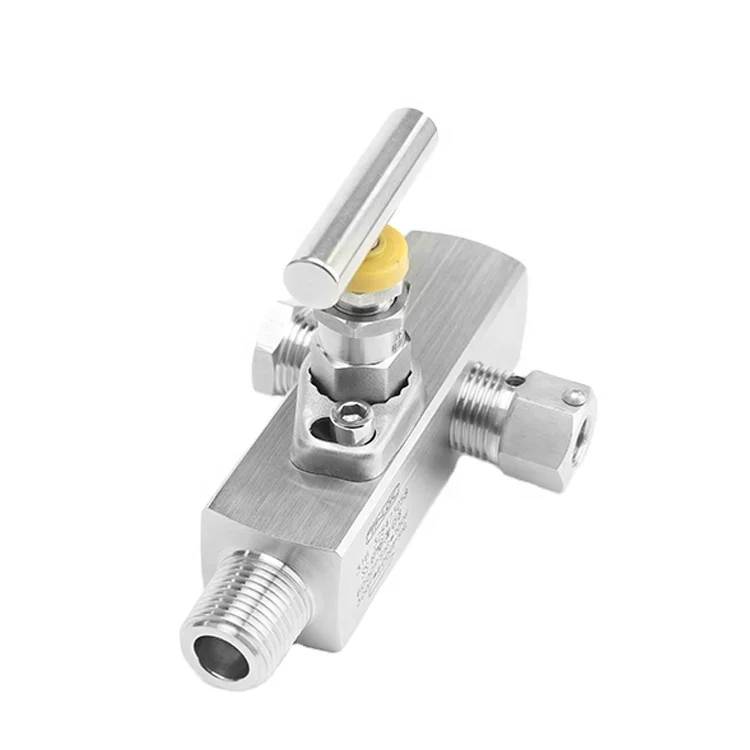 Male Thread 1/2 NPT Bar Stock Gauge Root Needle Valve Instrument Plug Head Needle Gauge Valves