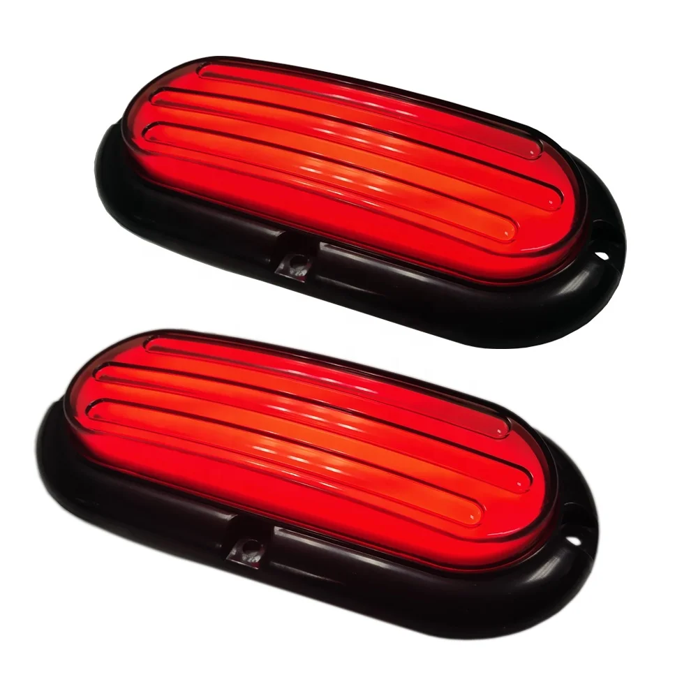 Universal attractive 10-30V Strobe Flashing LED tail lights For truck trailer Cars bus van RV caravan Pickup 4X4 Suv