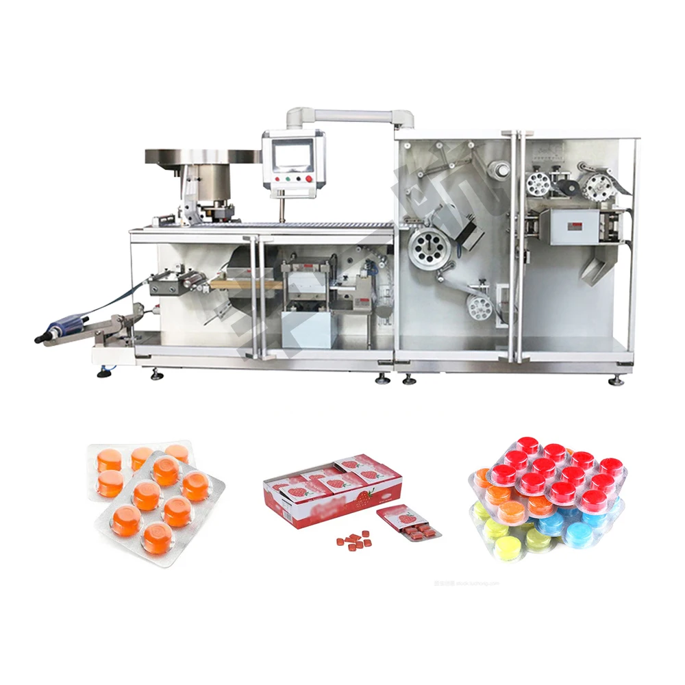 DPH-260 intelligent blister packaging machine for large production in food industry