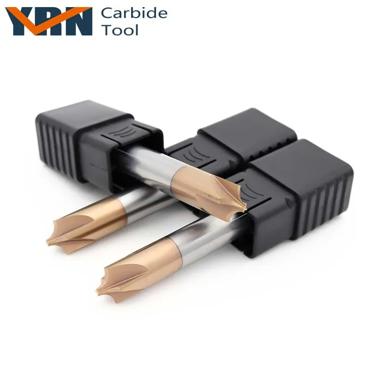 Herramientas Carbide Milling Cutter Para Corner Rounding Bit End Mill Solid High Speed Processing 45/55/60/65 Degree 5 Pieces