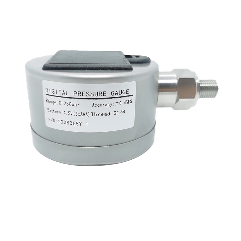 -1~1000bar High Precision Vacuum Digital G1/4 Digital Pressure Gauge with 0.4% accuracy