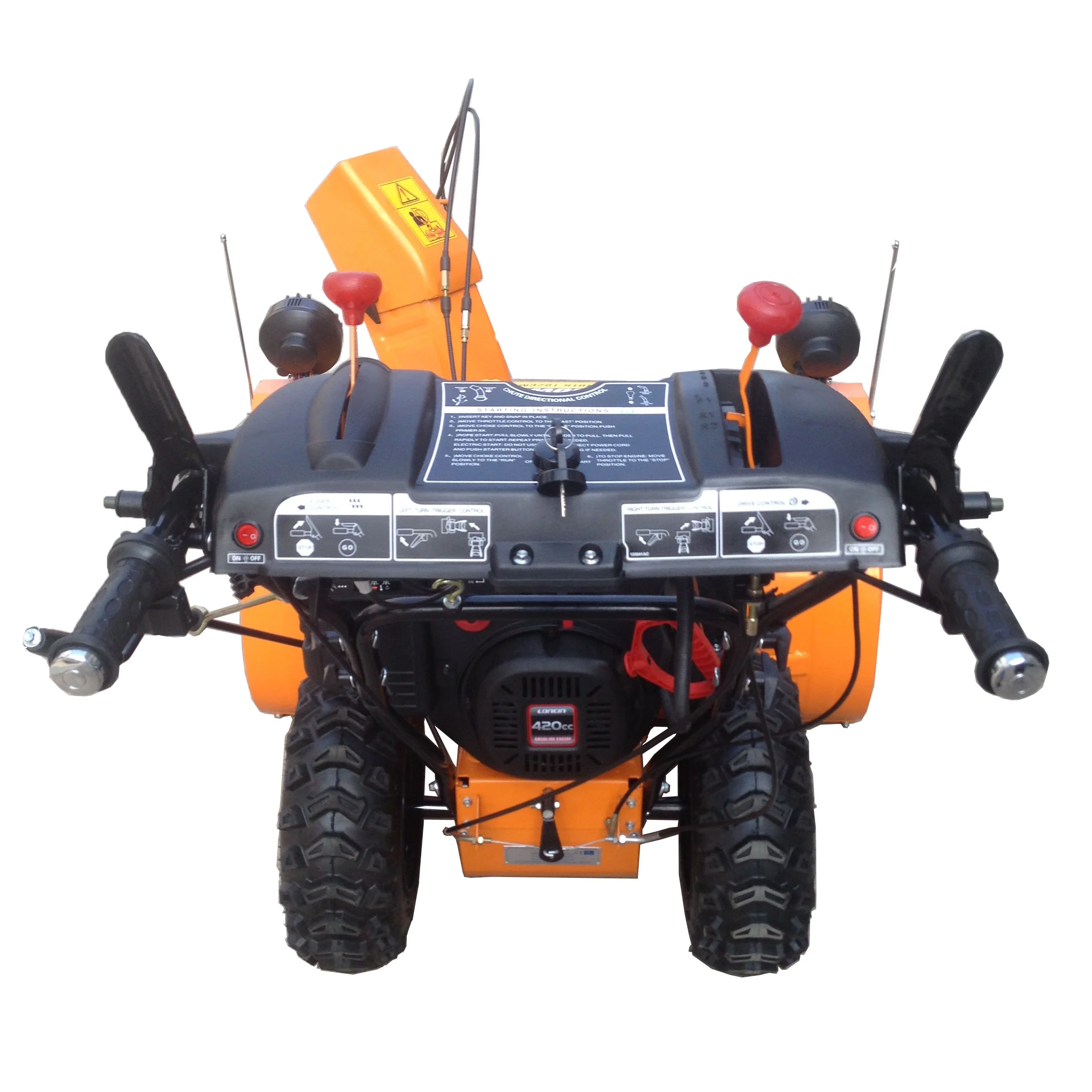 Best seller snowblower/snow blower/snowthrower with 15HP snow engine,LED light,1M working width