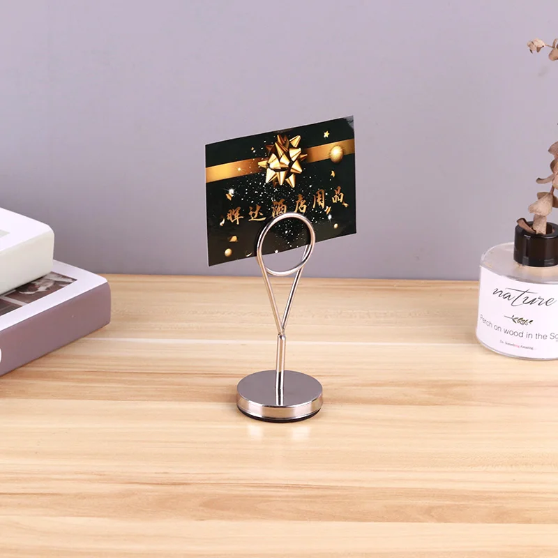 
Hot Sale counter Menu Rack Number Plate Sign Business Card 