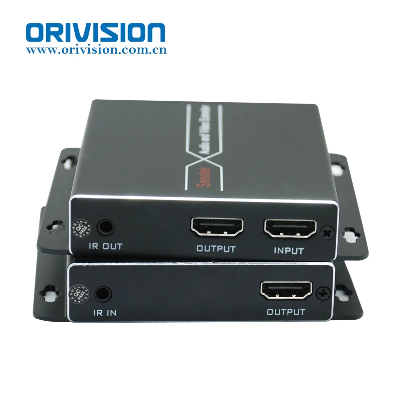 ORIVISION HDMI Extender 120m Over Ethernet RJ45 1080P60Hz HDMI Transmitter and Receiver With IR