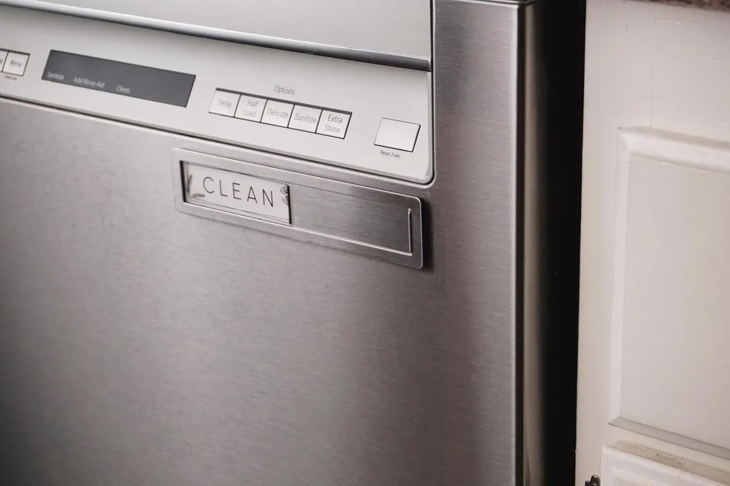 Dishwasher Magnet Clean Dirty Sign Strong Magnet 3M Adhesive Options Indicator Dishwasher Sign For Kitchen Organization
