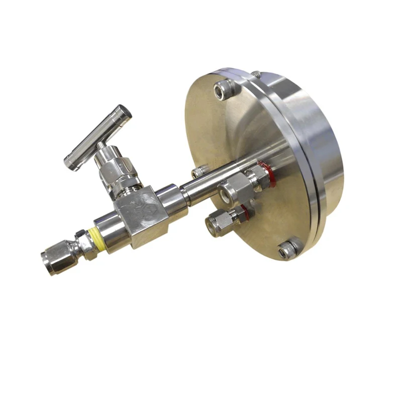 Water Cooled Vacuum Flange for Quartz Tube Furnace quick clamping flange