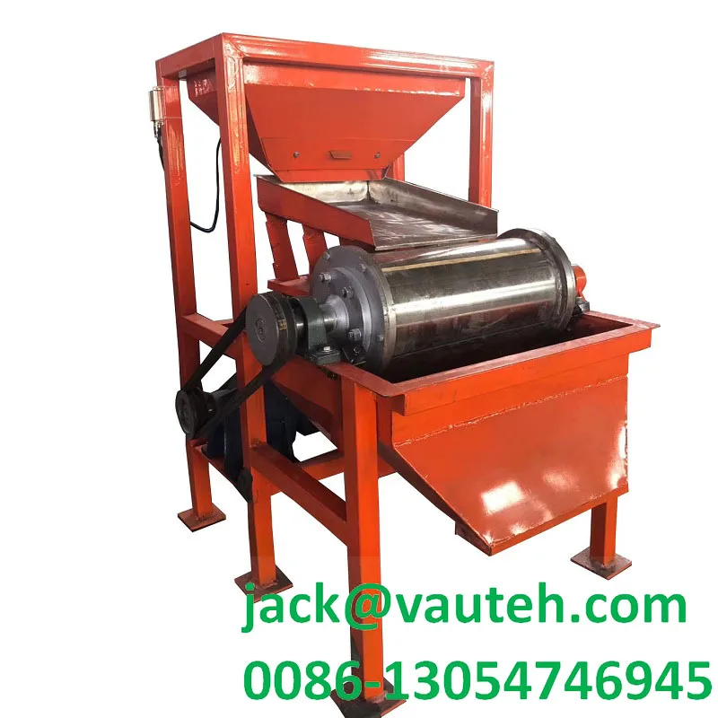 high intensity 20000 gauss wet magnetic separator roller