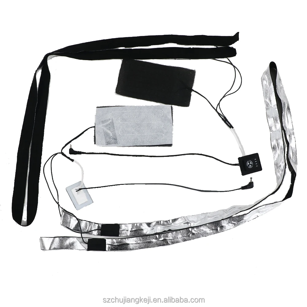 New Design heated gloves system heating pad 7.4 V strip and pad design electric glove heating pad