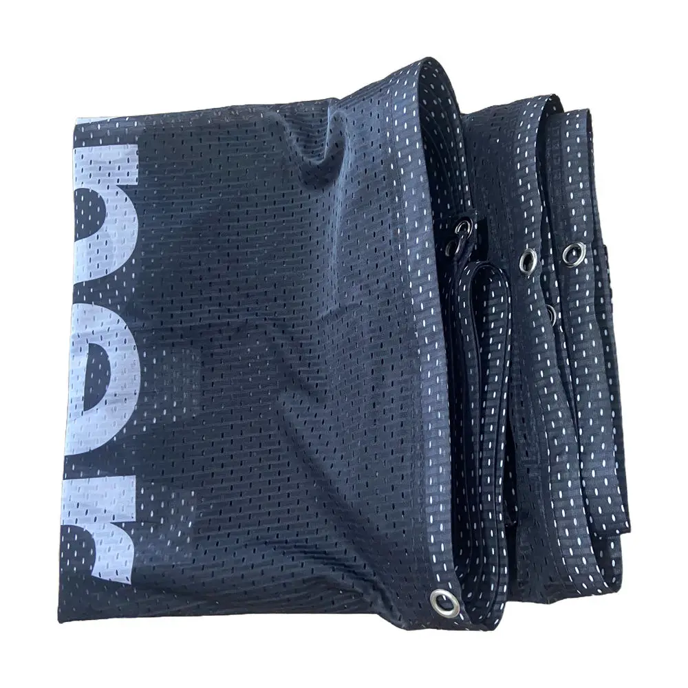 Perforated Polyester Banner Dye Sublimation Printing Large Size Netted Fabric Banner for Expo