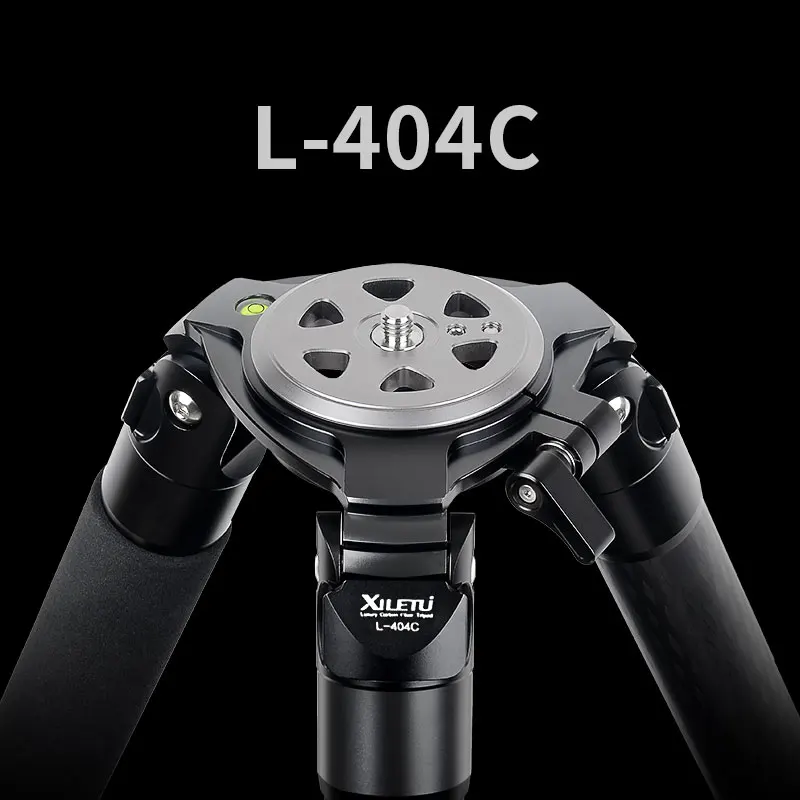 XILETU L404C Professional lightweight portable DSLR camera frame hunting carbon fiber tripod