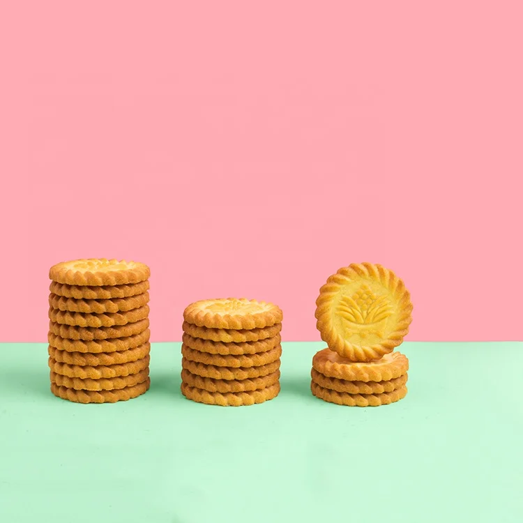 Manufacturer wholesale cheap evergreen onion crispy biscuit manufacturer