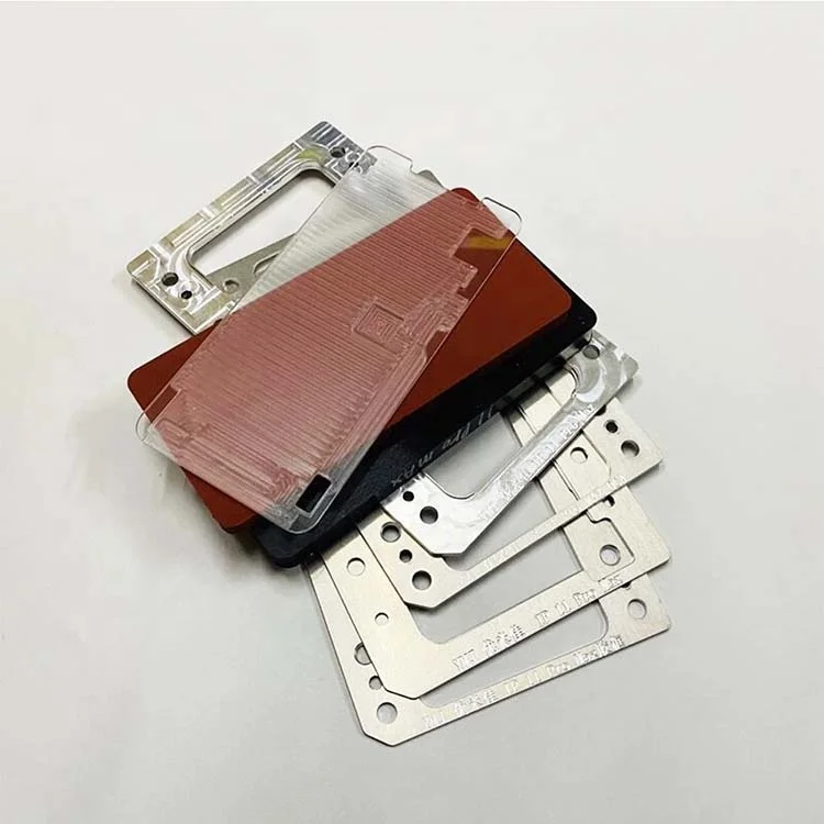 For iPhone 12 mini 11 X Xs max 7 8 Plus Laminating Mold Alignment Mould For Mobile Phone LCD Screen Repair Tool Work with YMJ q5