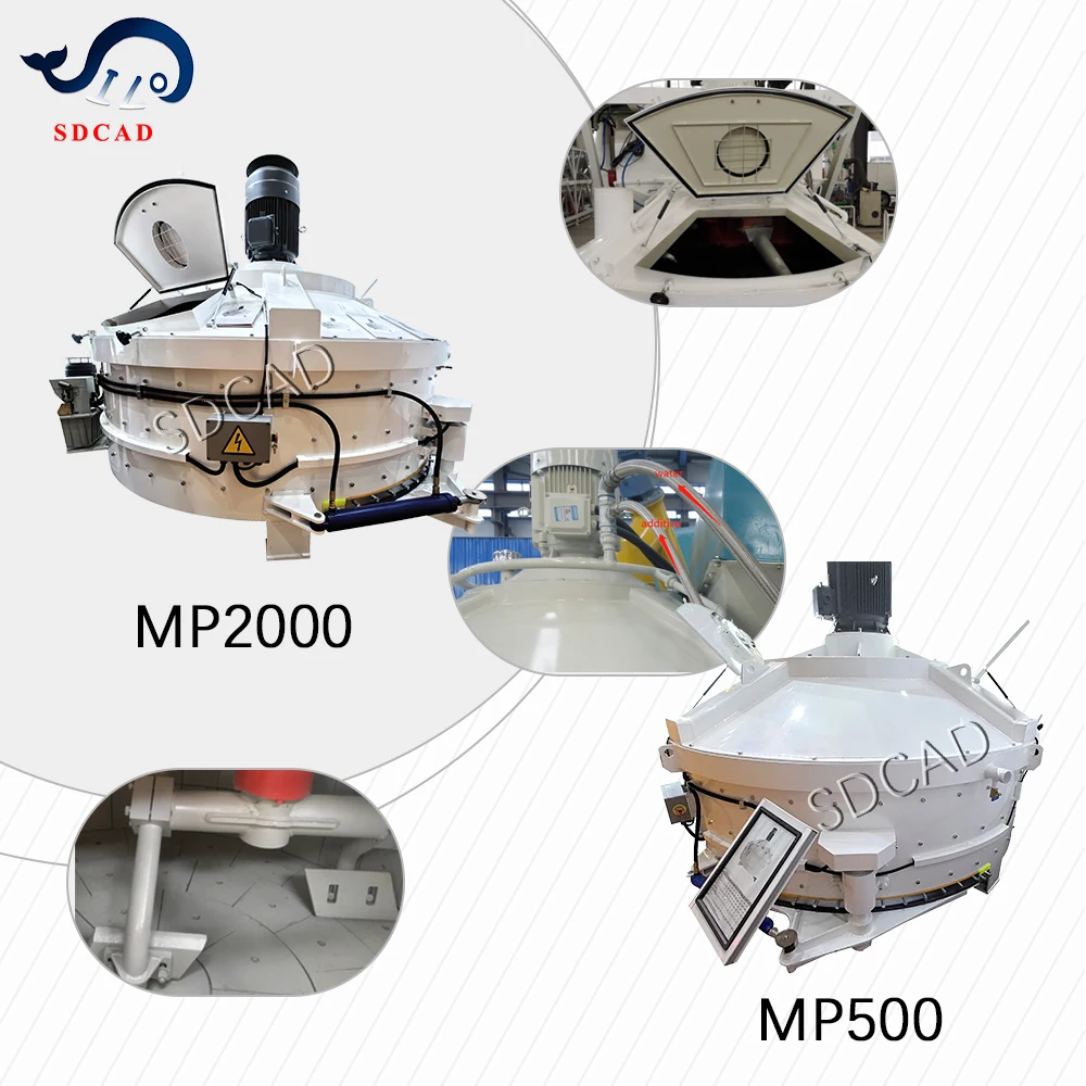 50L- 1250L Планетарная Бетономешалка с подъемником для сборного бетона UHPC огнеупорная керамическая смешивание