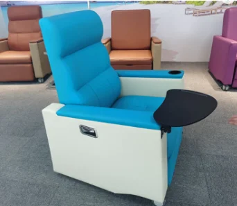 EU-MC534 Factory price economic High Quality manual adjustable Medical Recliner Dialysis Chair manual blood donation chair
