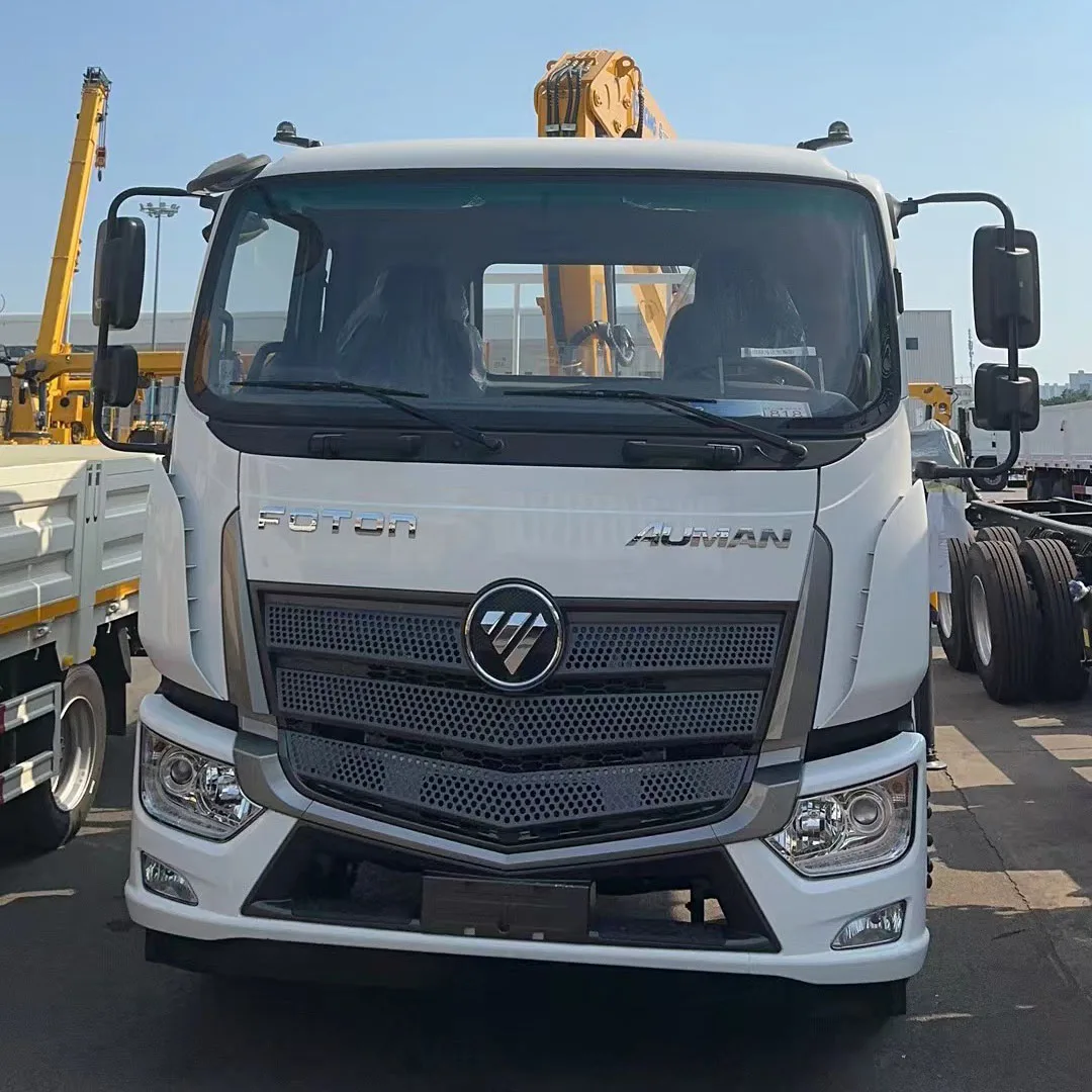 Foton Brand New  4X2 4X4 Truck Mounted 4T 5T Crane Foton Mini Truck