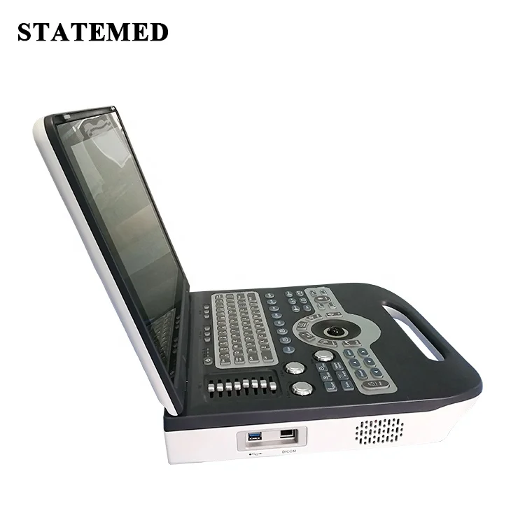 15 Inch portable digital ultrasound diagnostic system 128 element ultrasound with convex probe