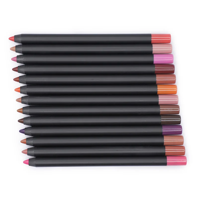 Lipstick matte lip liner pencil exquisite multiple colors lipstick waterproof long lasting wholesale lipstick