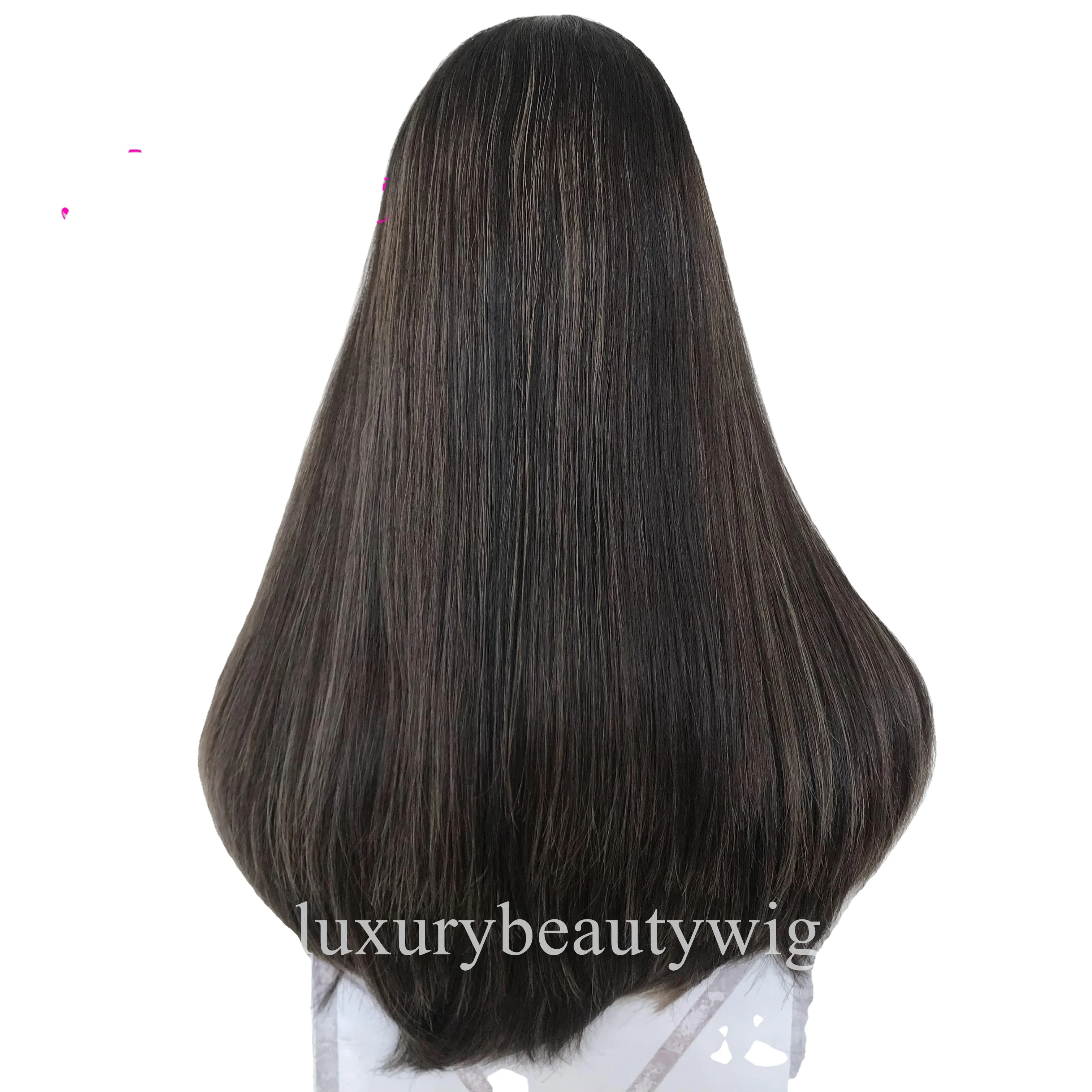 China Supplier Customizable Brazilian Unprocessed Virgin Hair Swiss Lace Top Kosher Jewish Wigs