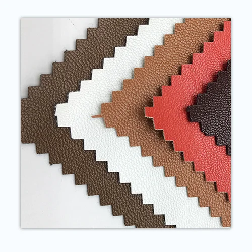 Best sale classical litchi grain microfiber PU leather fabric for car seat