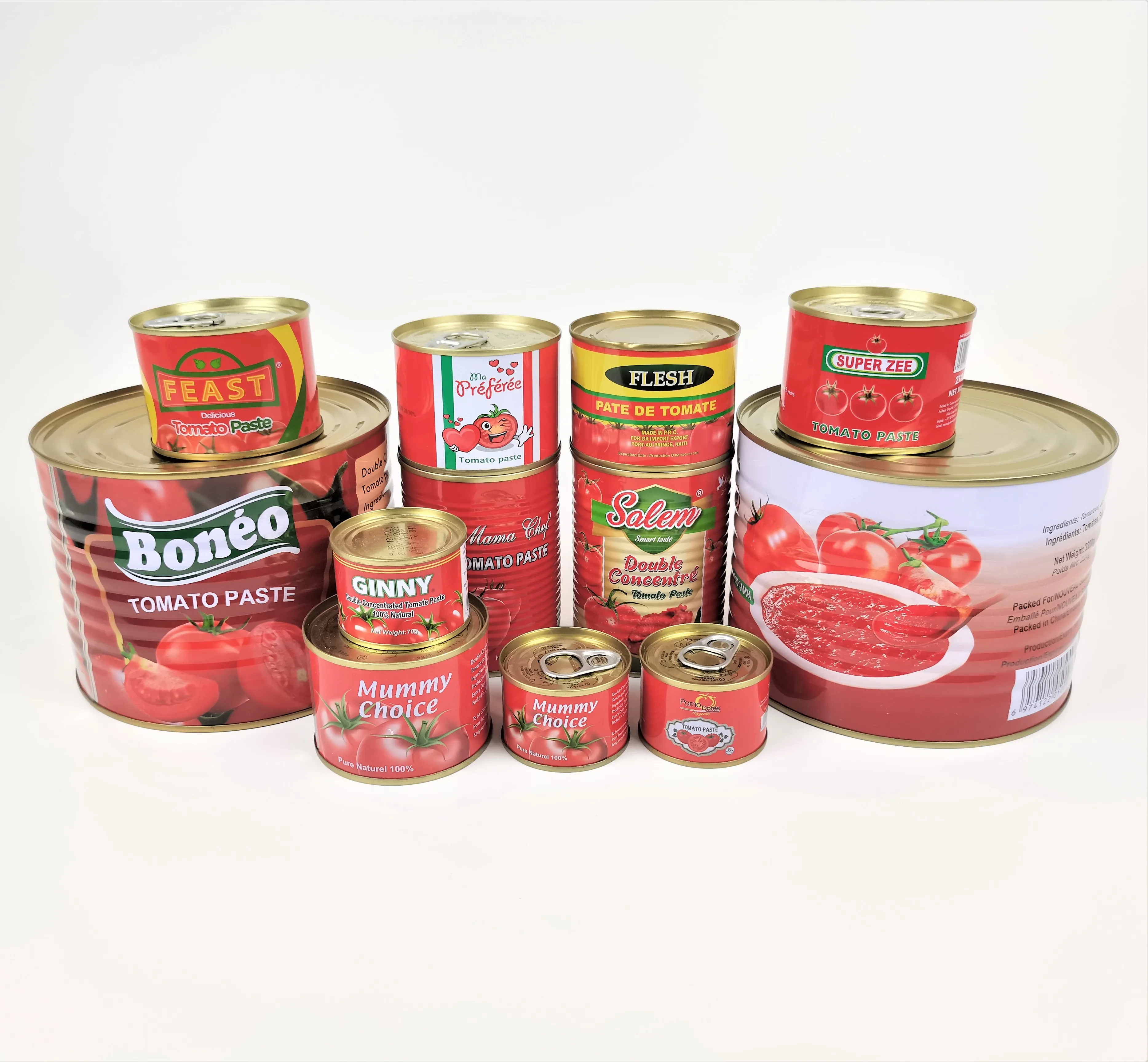 100% Purity Sachet Canned Drum Tin Tomato Paste Oem Tianjin with 2 Years Shelf Life Tomato Sauce Sachet,can tinned Packaging OEM
