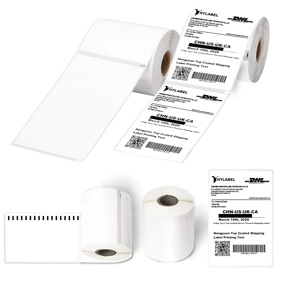 thermal transfer 100X150mm Shipping label stickers 4x6 labels direct thermal shipping labels