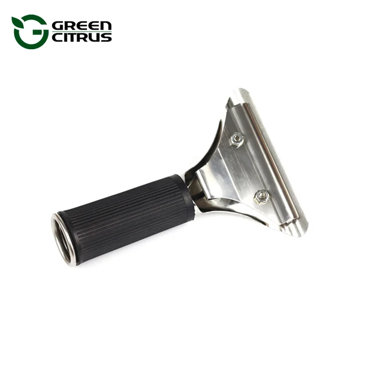 Rubber Washer Extendable Window Scrubber Squeegee with Telescopic Handle