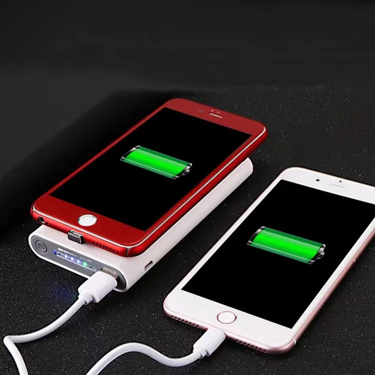 10000mah Power Bank External Battery Bank Built-in Wireless Charger Powerbank Portable QI Power Bank