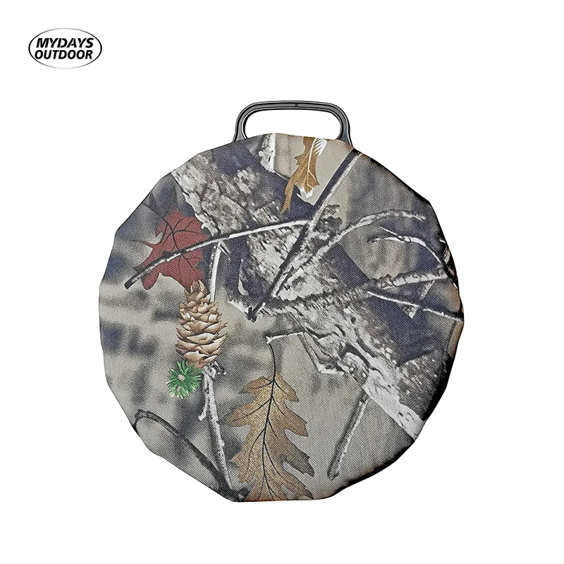 Mydays Outdoor Comfortable Water-Resistant 360-Degree Swivel 5 Gallon Bucket Lid Seat for Hunting Fishing Gardening Camping