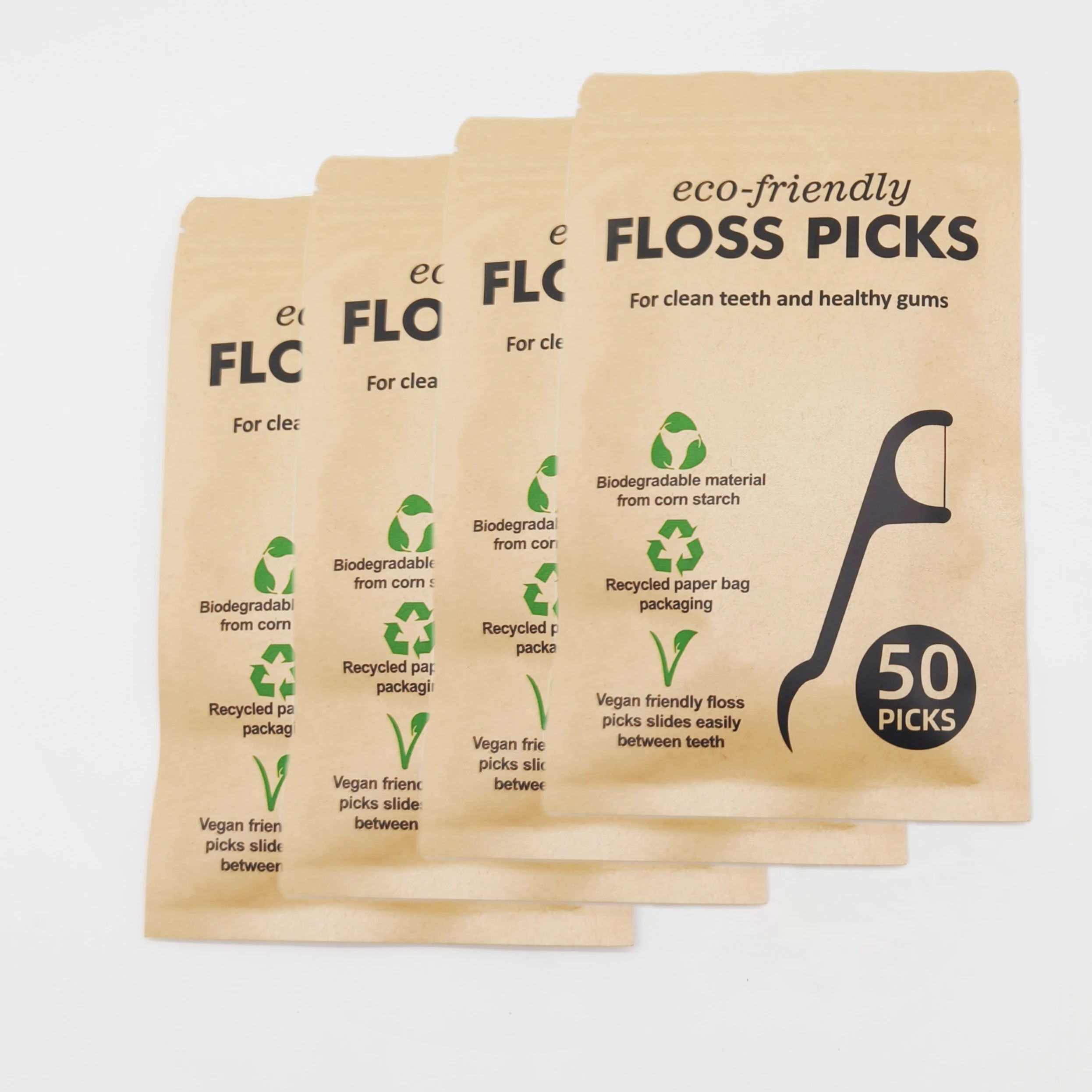 Biodegradable Adult Women Kids Dental Floss Picks Oral Care Teeth Cleaning Dental Flosser BPA free Factory Price