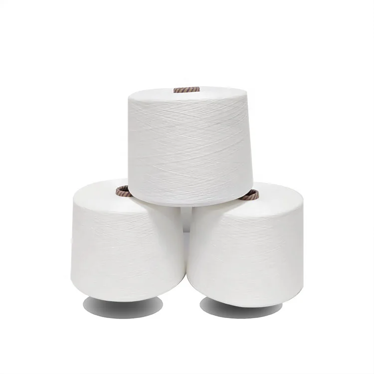 Sylon warm thermolite keep therm heating retaining hollow polyester cotton blended spun yarn 21S 32S  40S