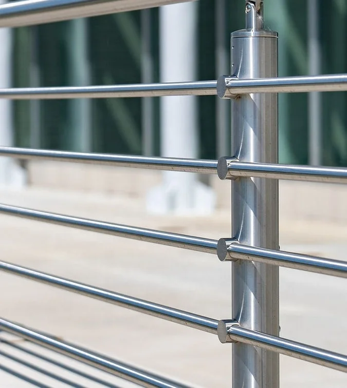 EKOO low maintenance stainless outdoor balcony railing stainless steel balustrade